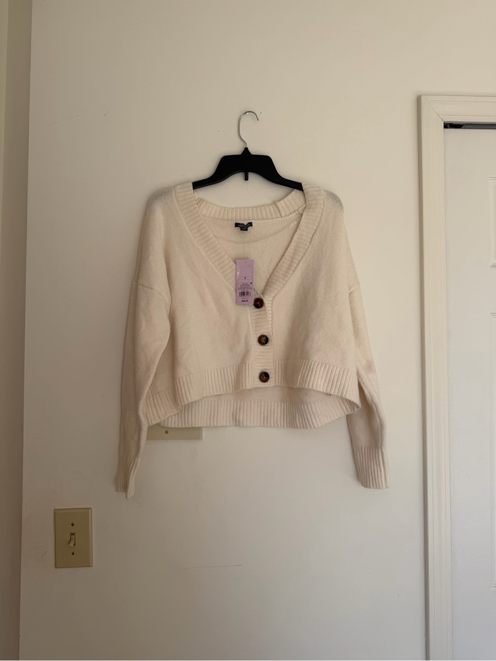 New wild fable cream cardigan